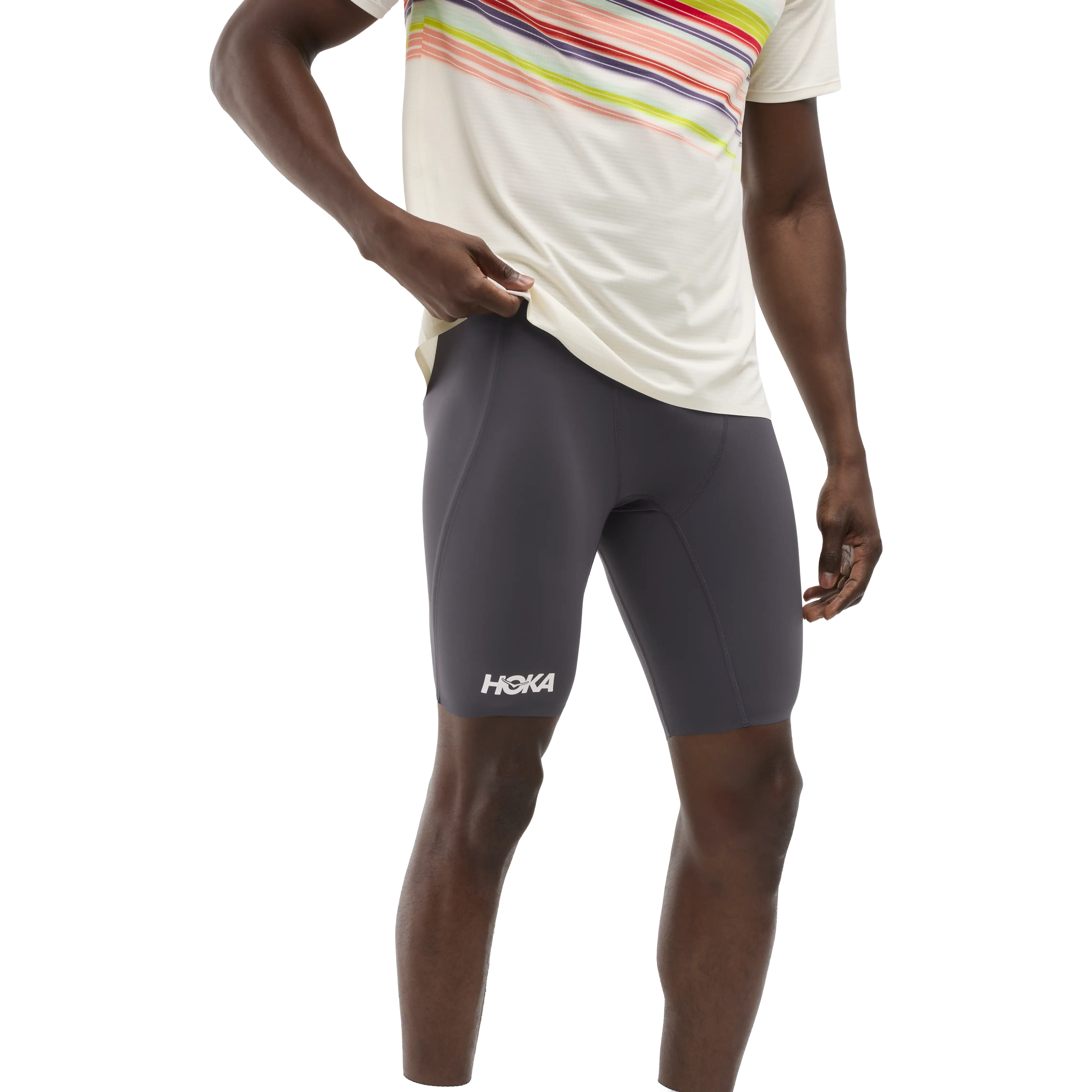 HOKA One One Race Day Half Tight Men - Squid Ink - XXL - Løbeshorts