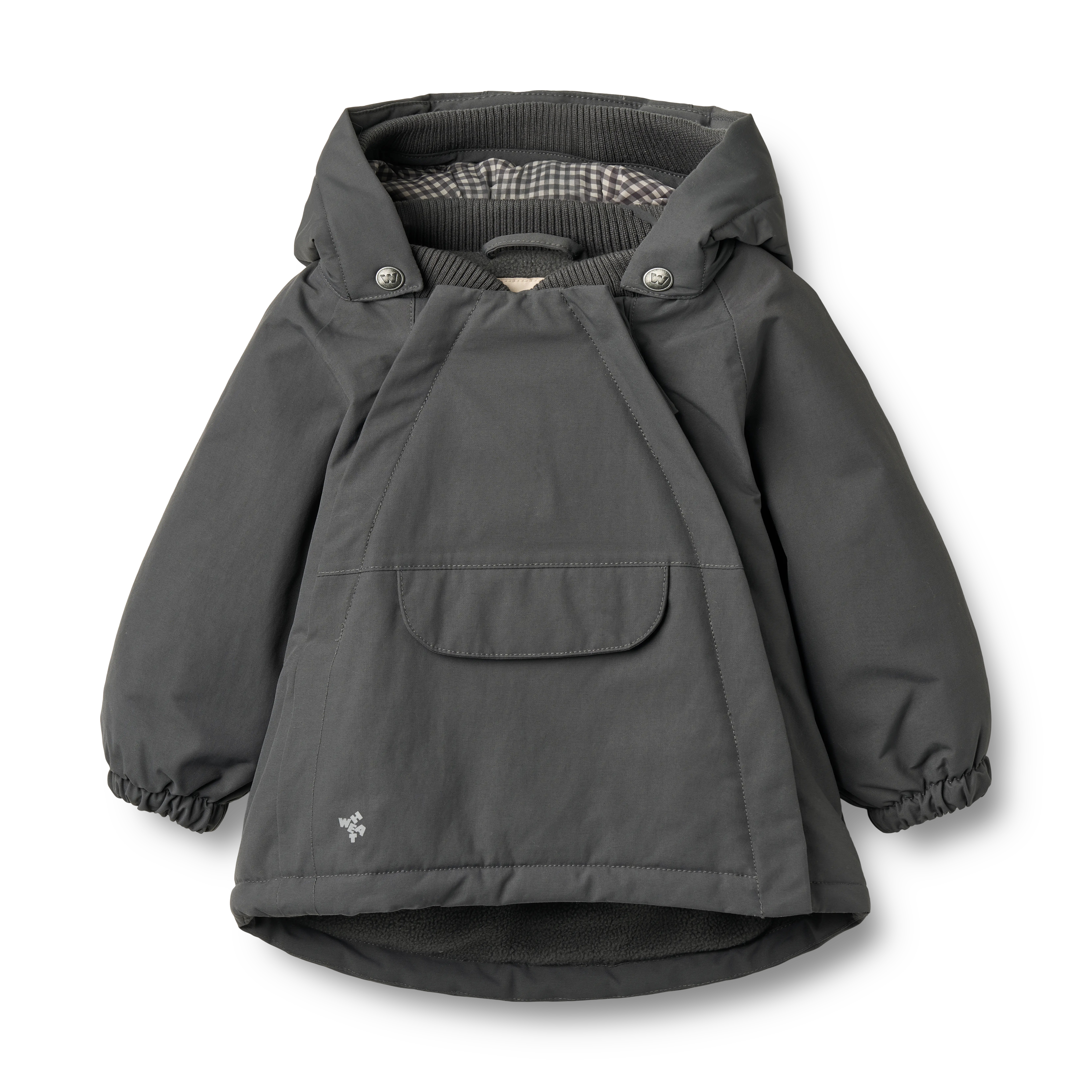 Wheat Jacket Sascha Tech Kids børnejakke - Black Sea - 86/18m - Overgangsjakker til børn