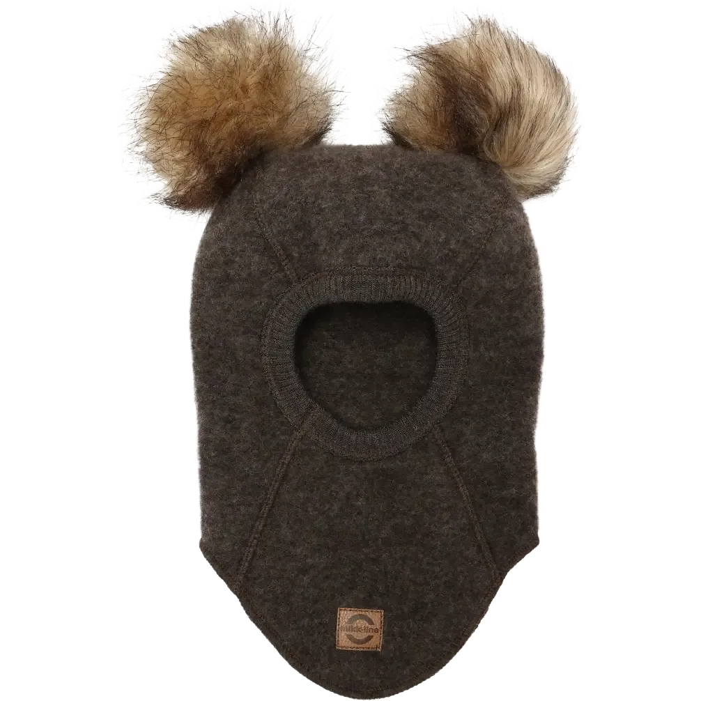 Wool Fullface w. Pom Pom hue