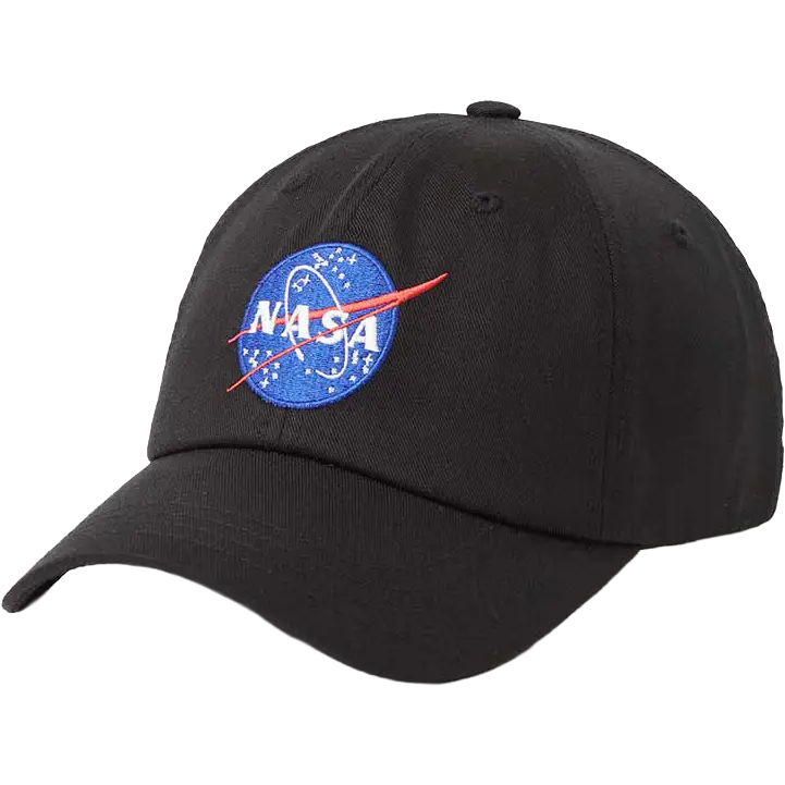 Tentree Space Patch Hat kasket - Meteorite Black/True Red - One size