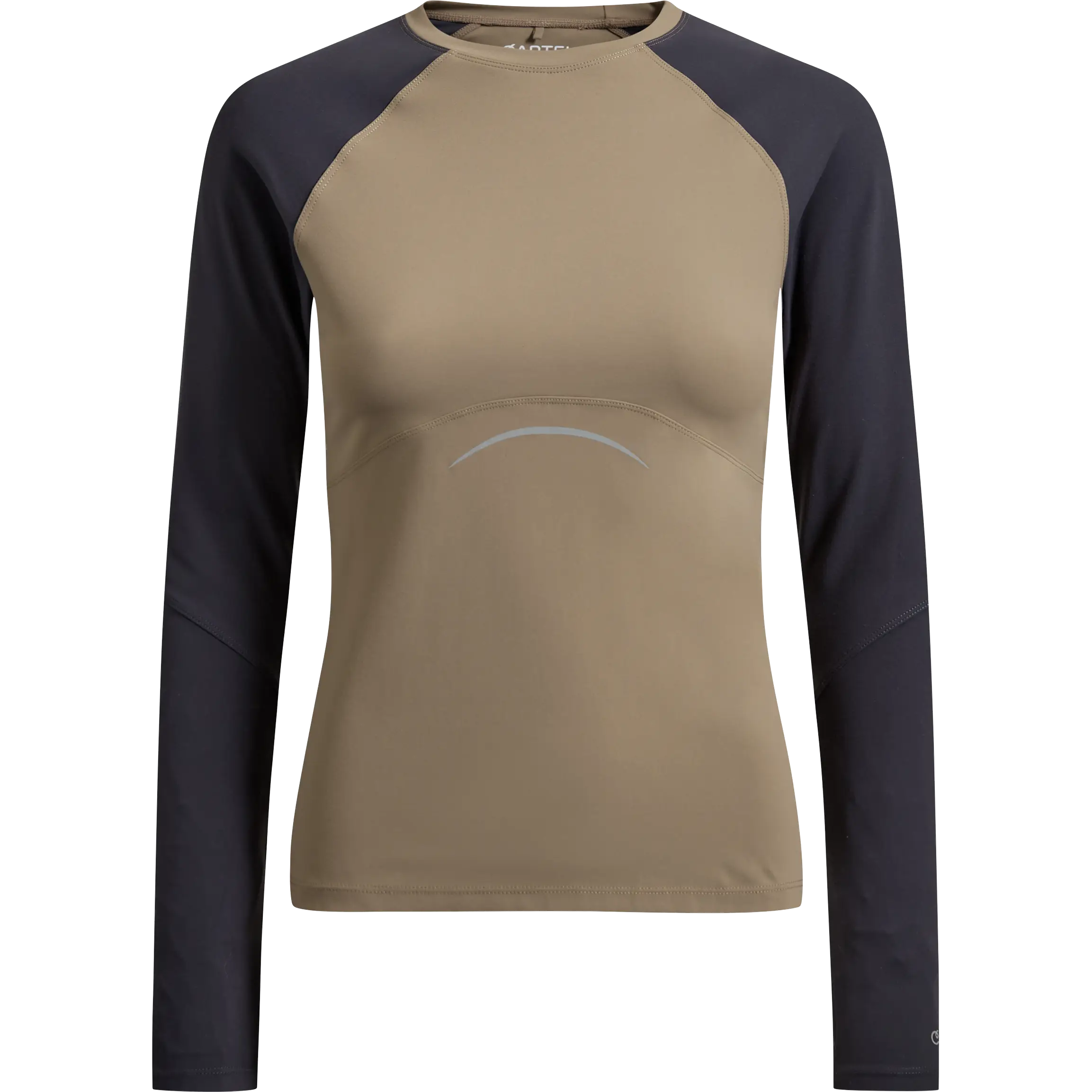 Copenhagen Cartel Vital Reflective Longsleeve Women - Hazel - Langærmet T-shirts