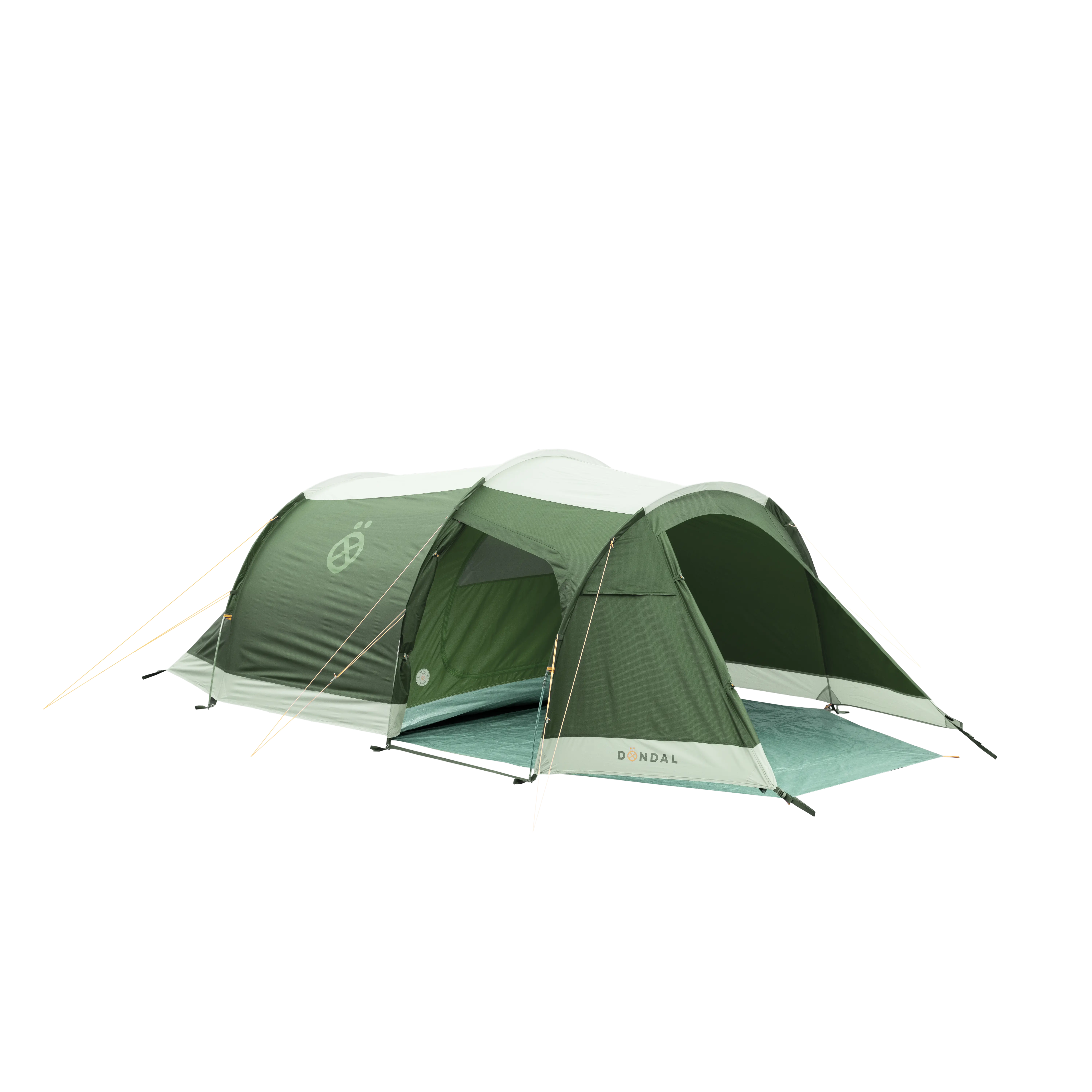 Döndal Hodda 3 telt 3 prs. - Chive Green - One size - 4 personers telte