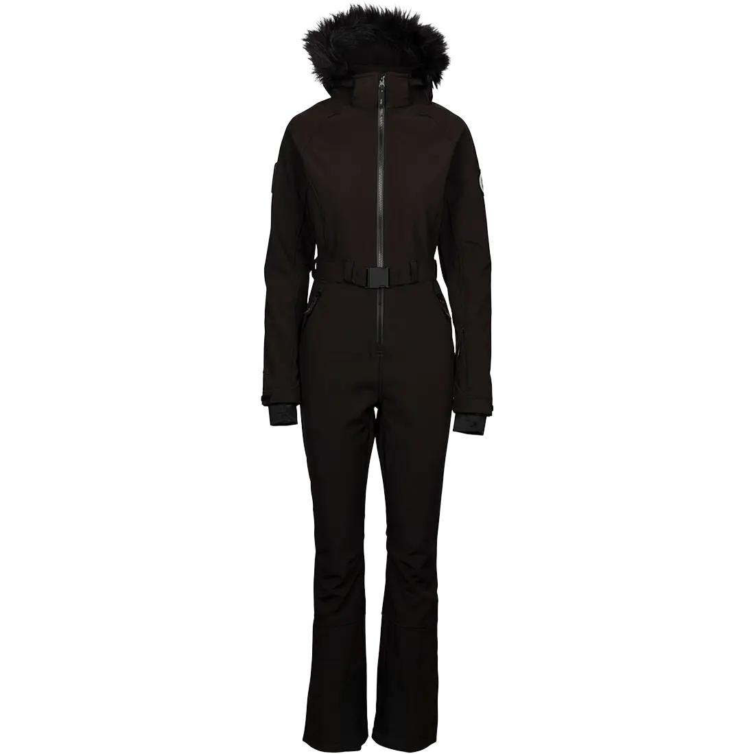 DLX Valene Softshell One Piece - BLACK - L - Skijakker