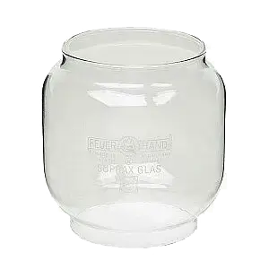 Feuerhand Glas til petroleumslampe No. 276 - Hvid - One size - Lanterner