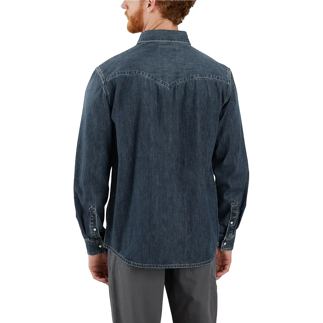 Denim L/S Snap Front Shirt Men