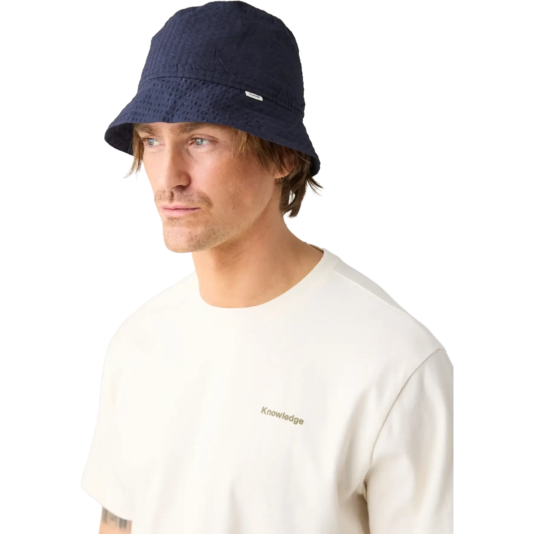 Seersucker Bucket Hat