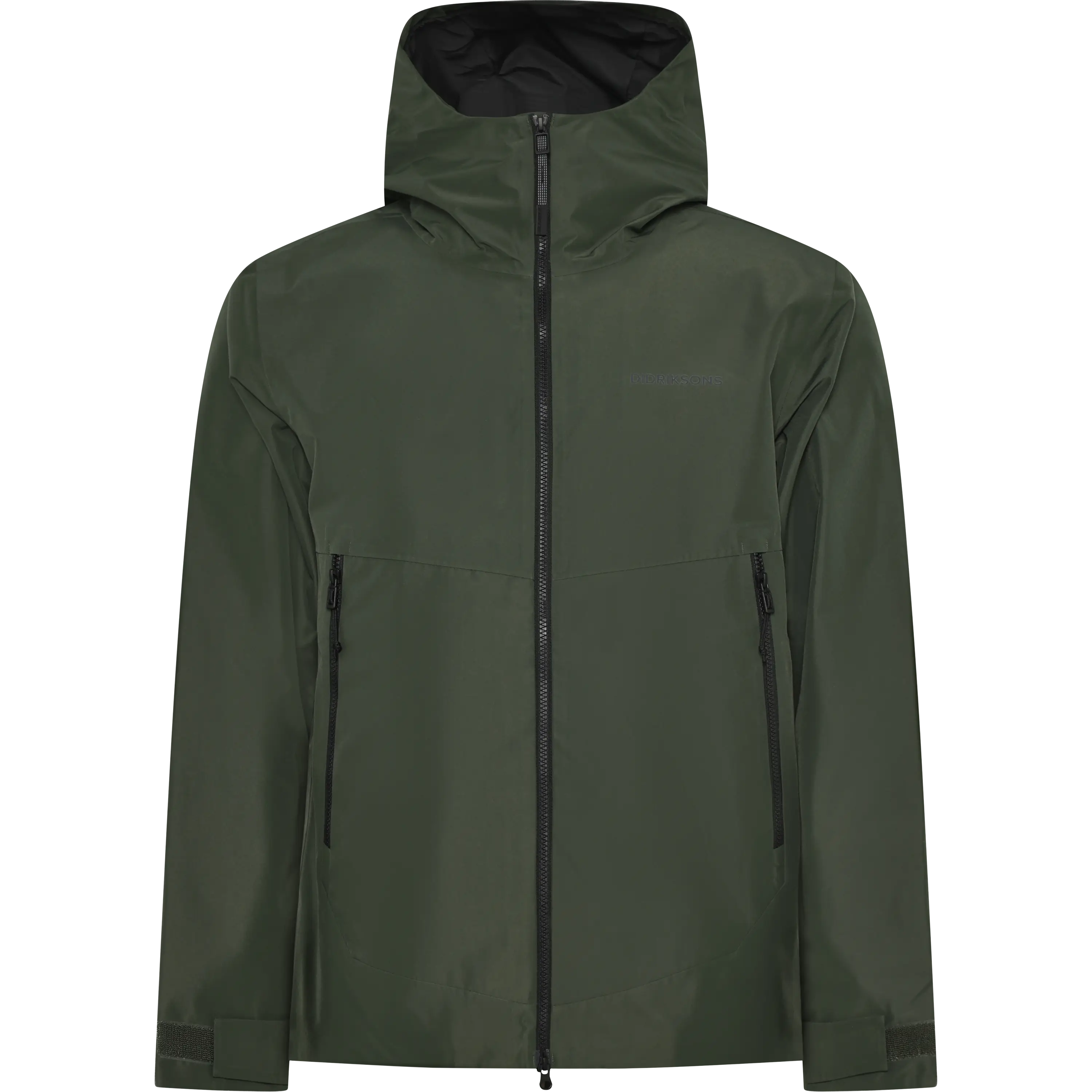 Didriksons Biak Jacket Men - Deep Green - XXL - Regnjakker