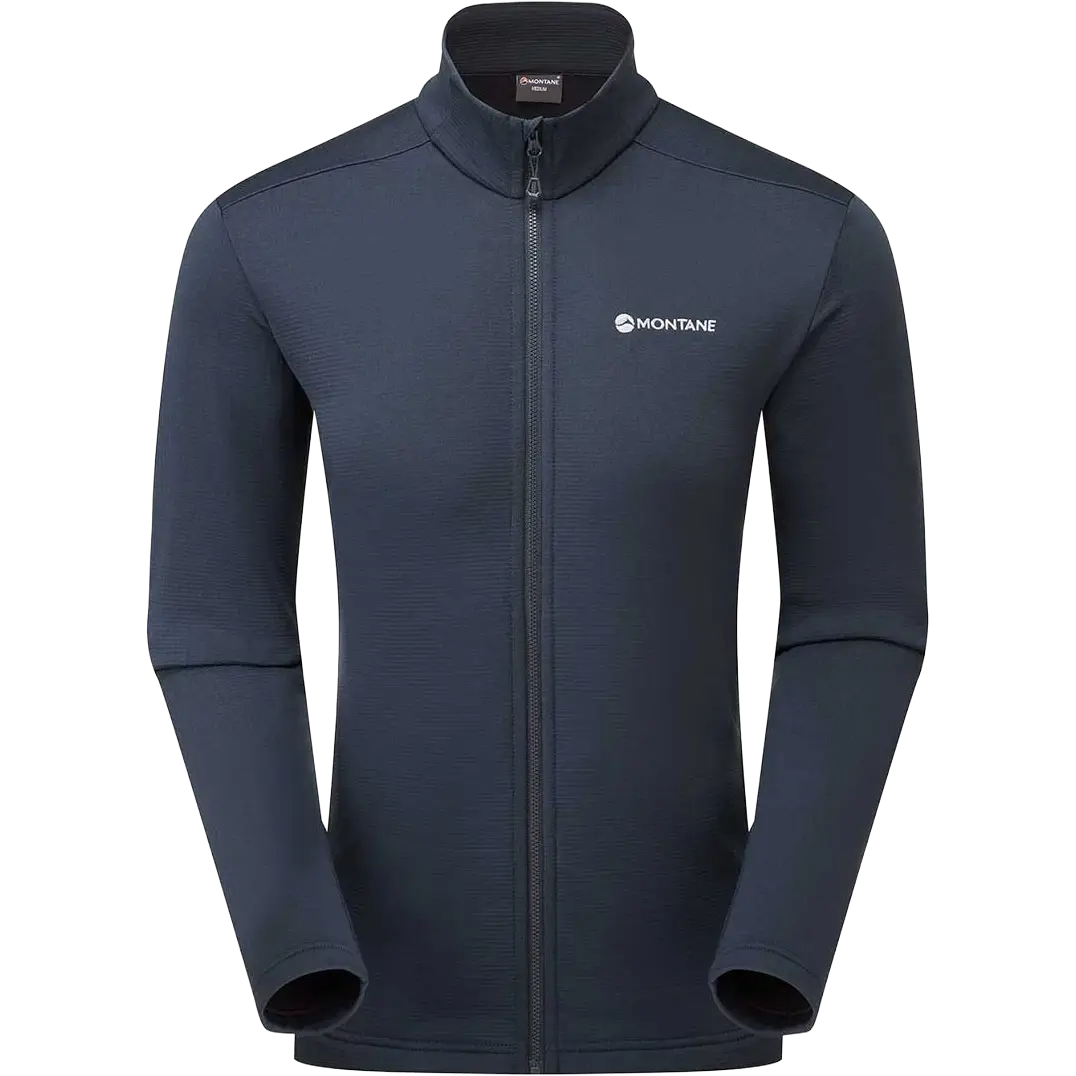 Montane Protium Fleece Jacket herrefleece - Eclipse Blue - 2XL - Fleecetrøjer
