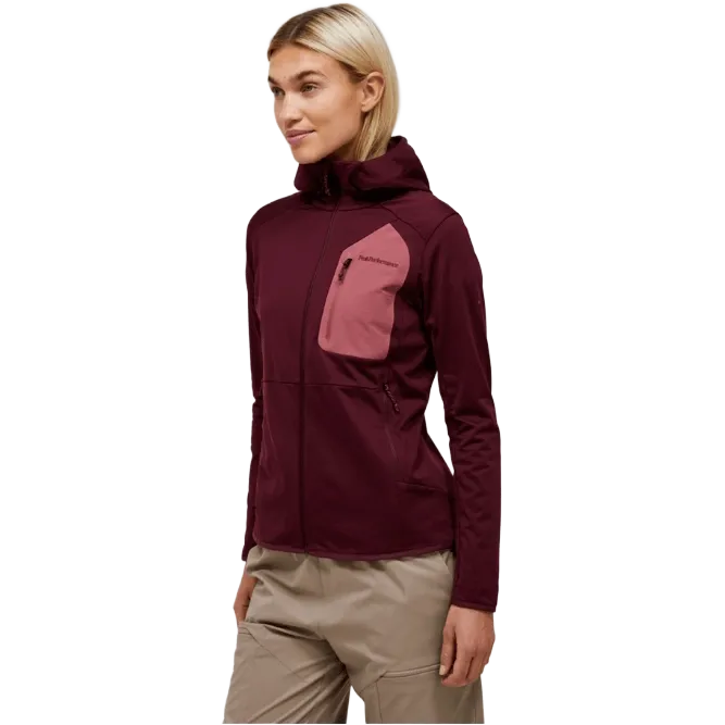Utility Light Zip Hood Women