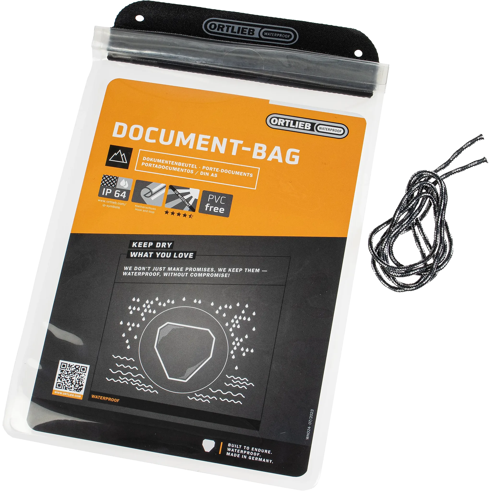 Document-Bag A5 vandtæt lomme