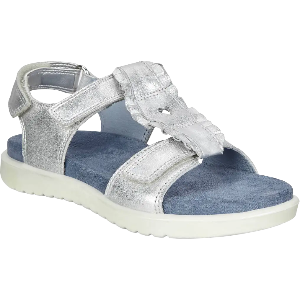 ECCO Flora Kid - Silver Metallic - 26 - Hverdagssandaler til børn