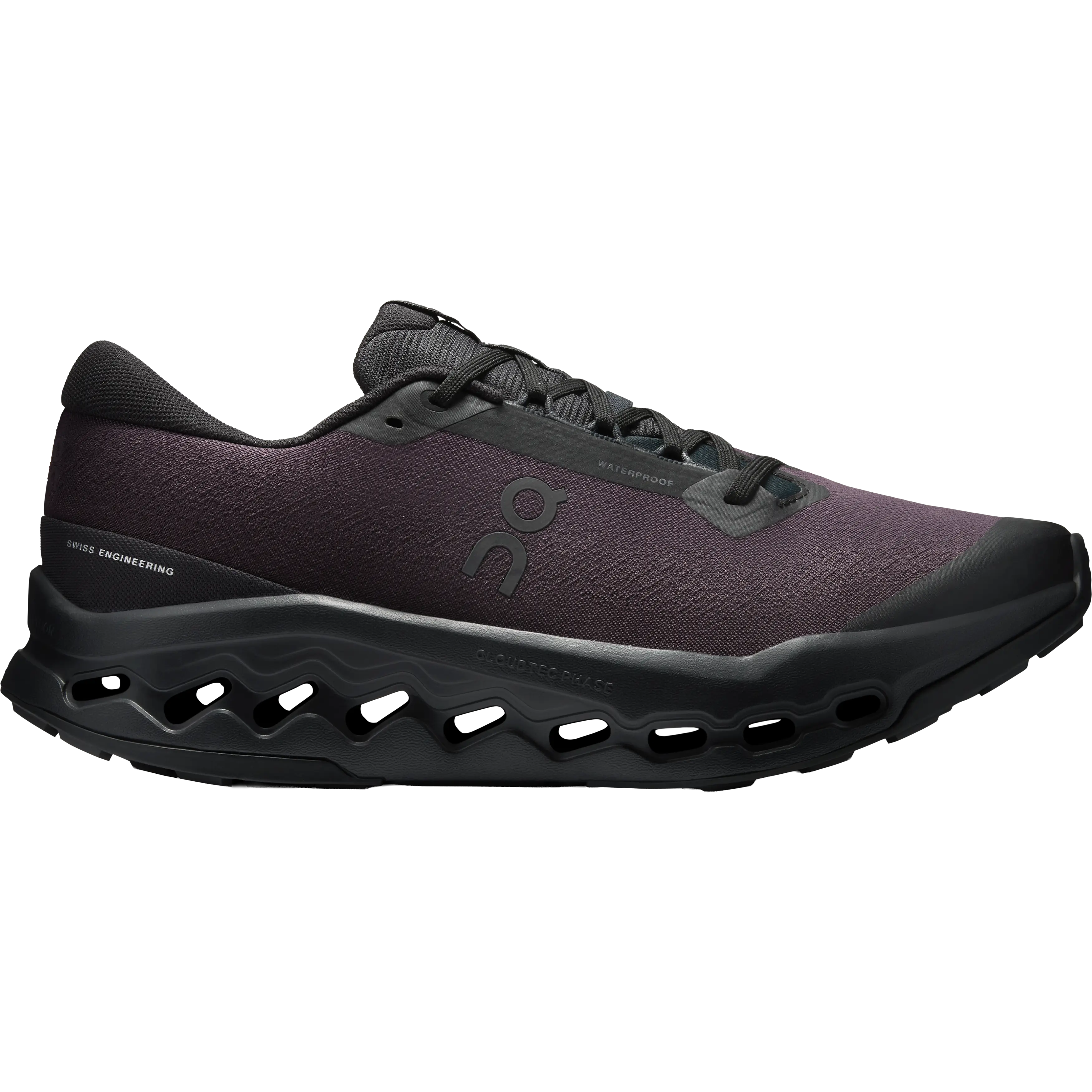 On Cloudsurfer Trail 2 Waterproof Men - Black Black - US8.5/42 - Trailsko