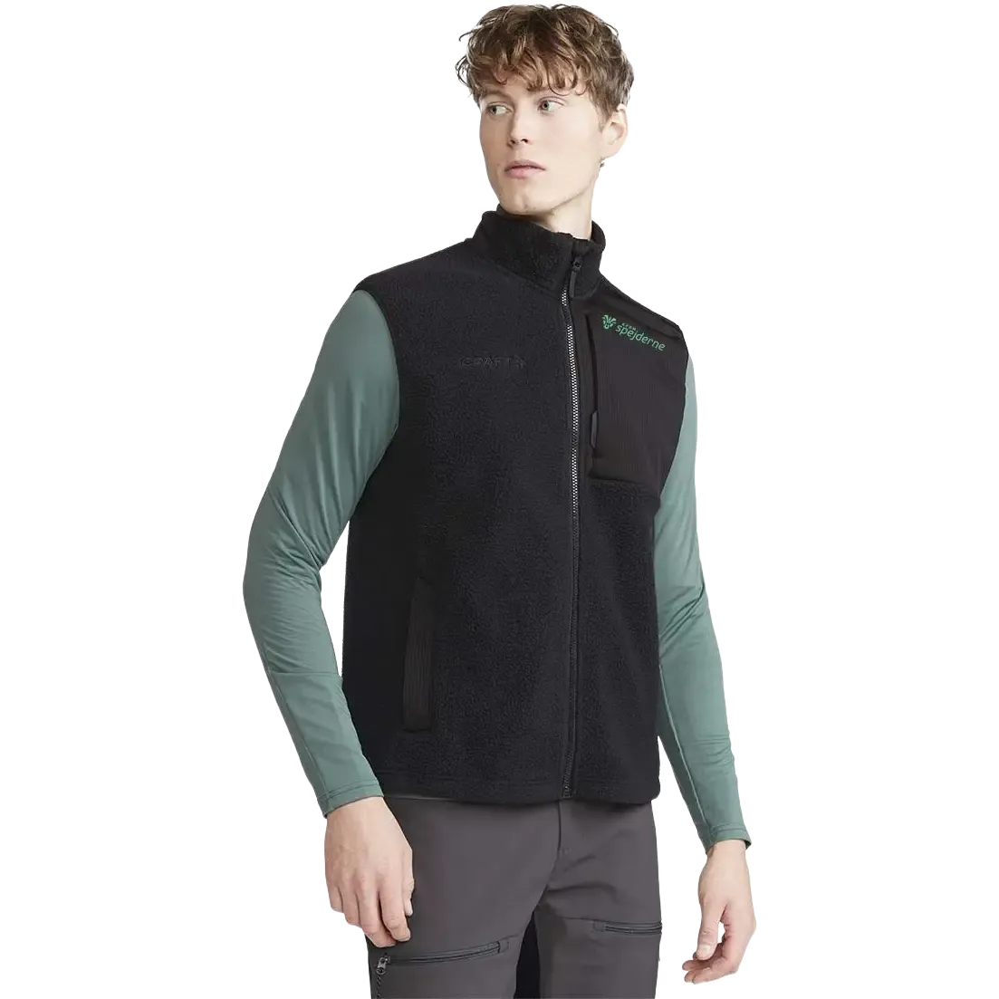 ADV Explore Pile Fleece Vest m/logo Men fleecevest