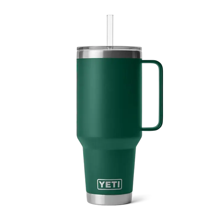 Yeti Rambler 42 Oz/1,2 liter Straw Mug termokrus - Black Forest Green - One size