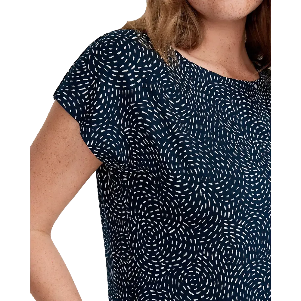 Alice Capsleeve Women damtopp