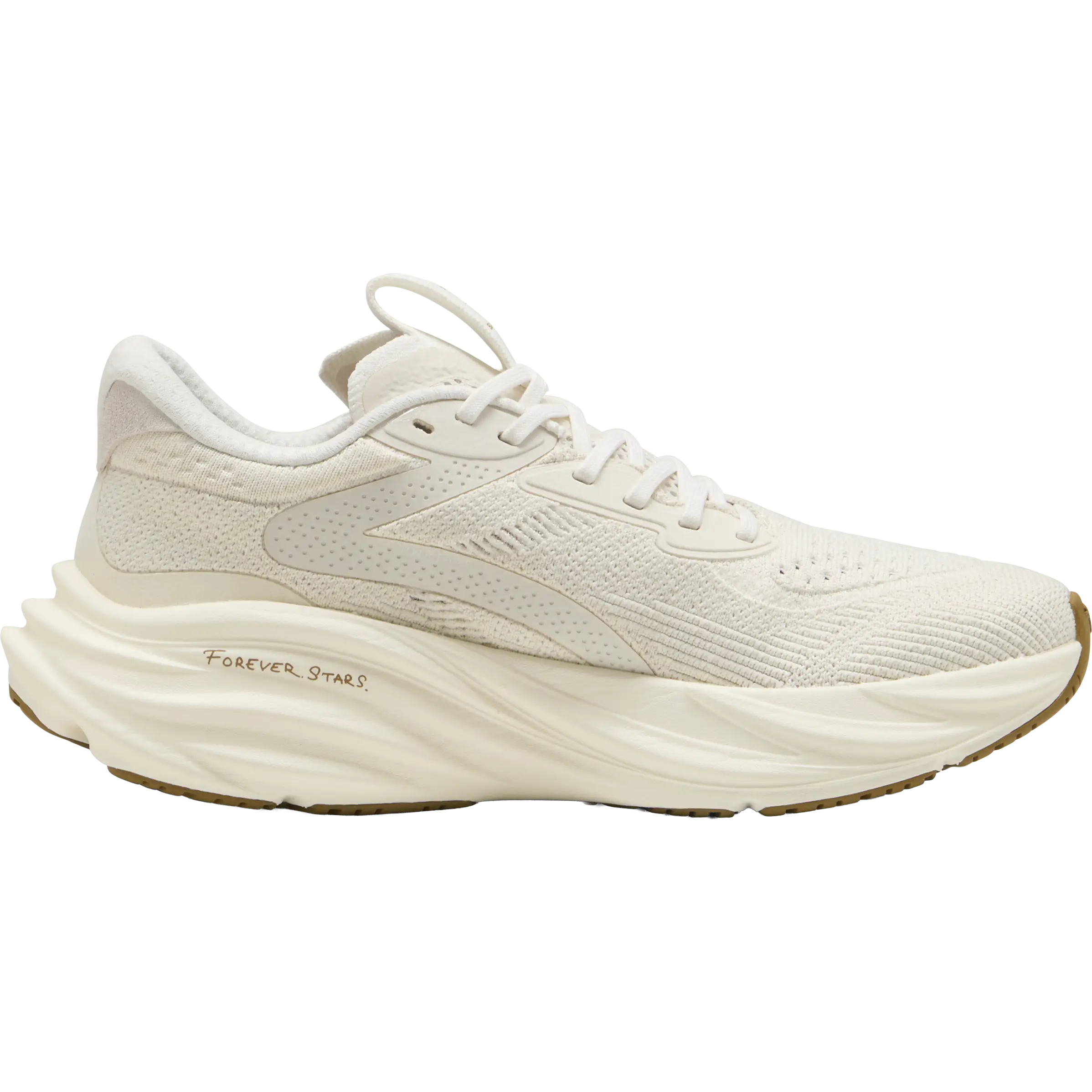 Puma Magnify Nitro 3 Saysky Women - Warm White/Alpine Snow - 38,5 - Løbesko