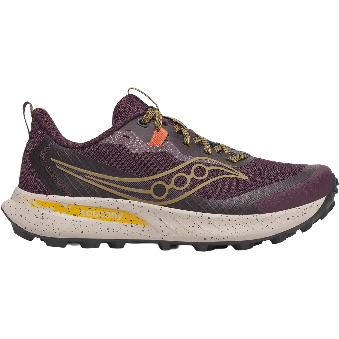 Saucony Peregrine 15 Women - Wine/Kodiak - US7/UK5/38 - Trailsko