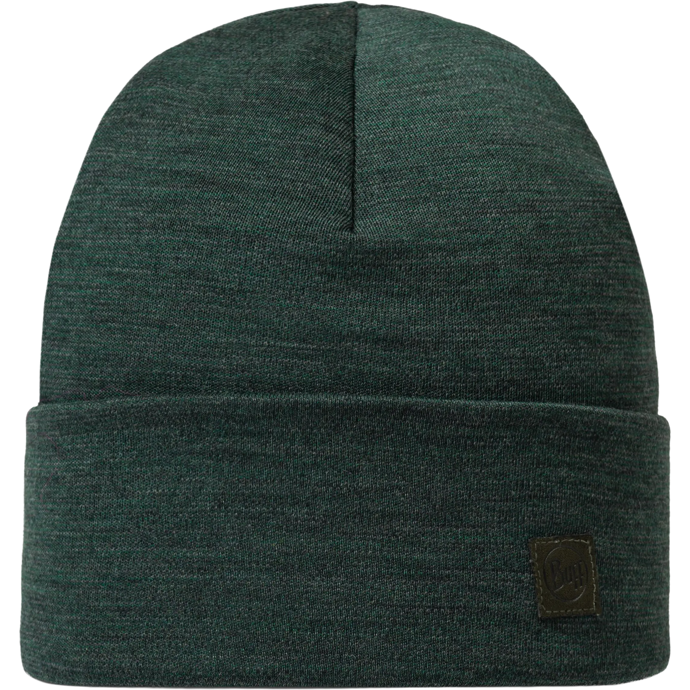Buff Heavyweight Merino Wool Hat Loose hue - Solid Forest - One size - Huer