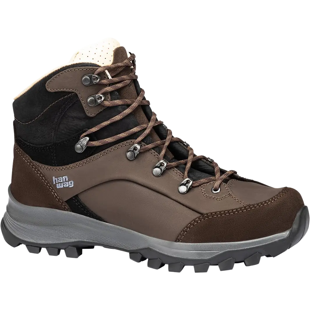Hanwag Alta Bunion II Lady vandrestøvle - Mocca/Black - UK 6,5/EU 40 - Vandrestøvler