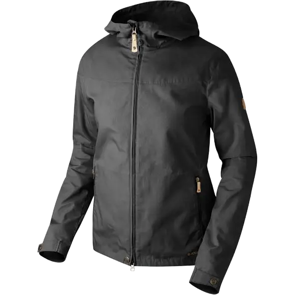 Fjällräven Stina Jacket damejakke - BLACK - L - Sommerjakker