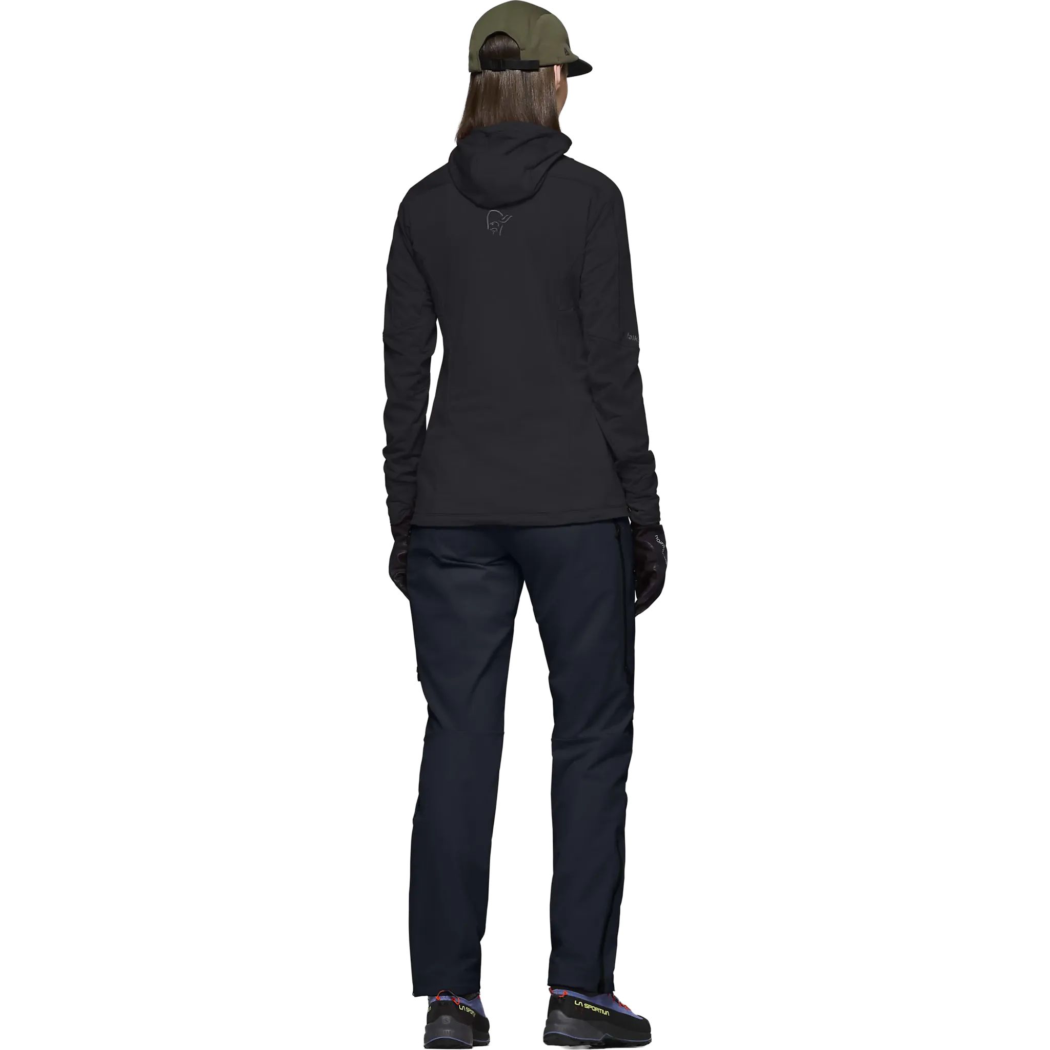 Falketind Power Grid Zip Hood Women