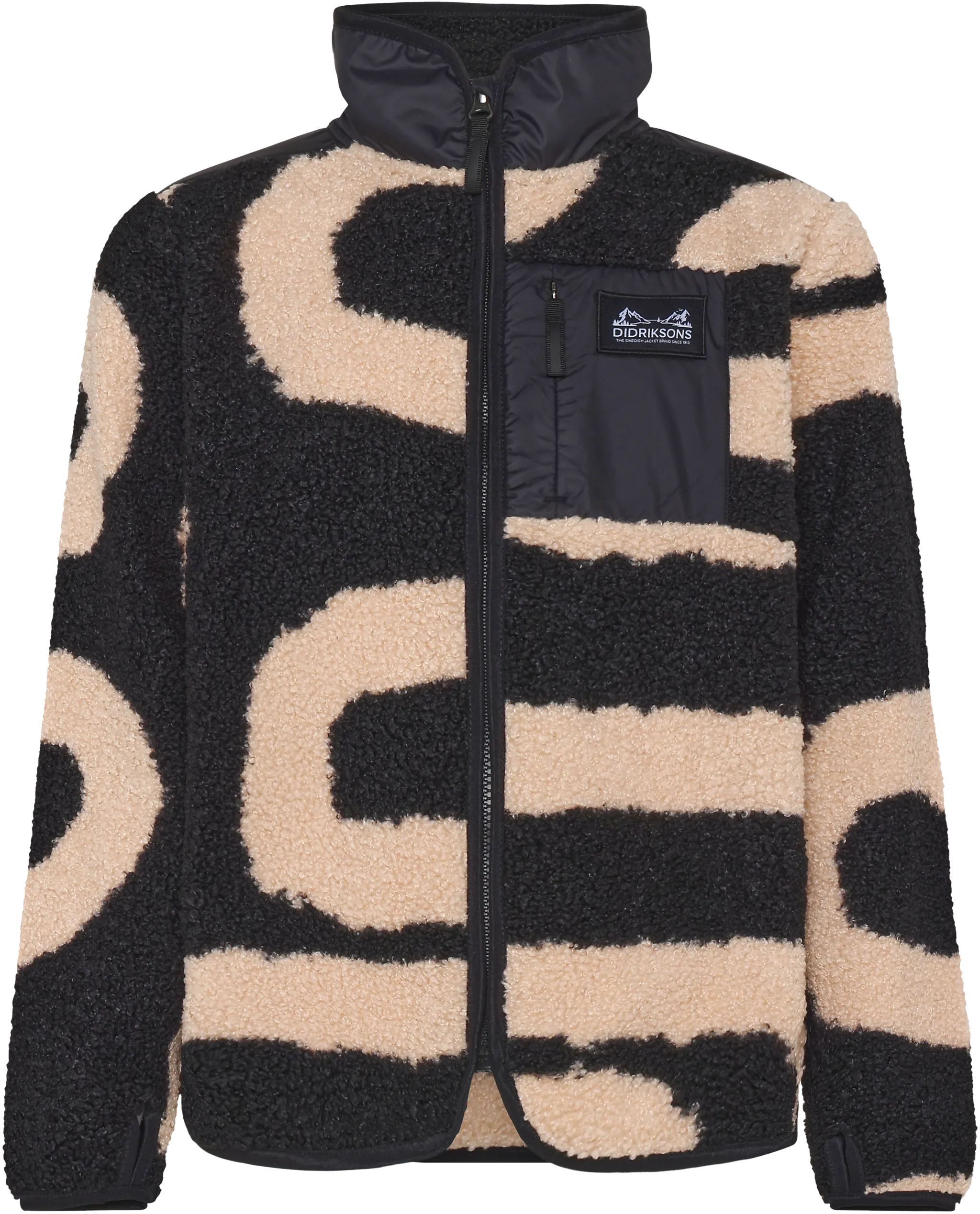 Exa Print Kids Fullzip 2 børnefleece