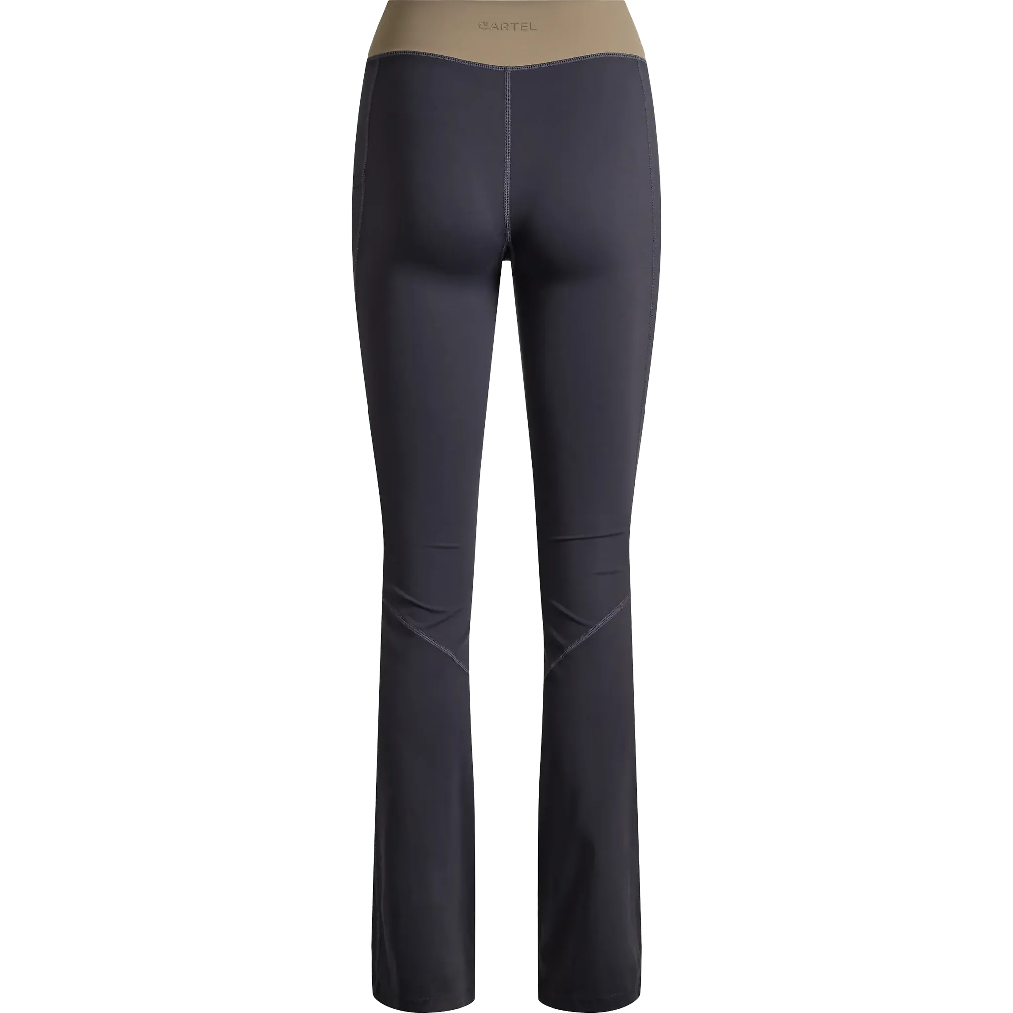 Rise High-Waist Flared Pocket Leggings W