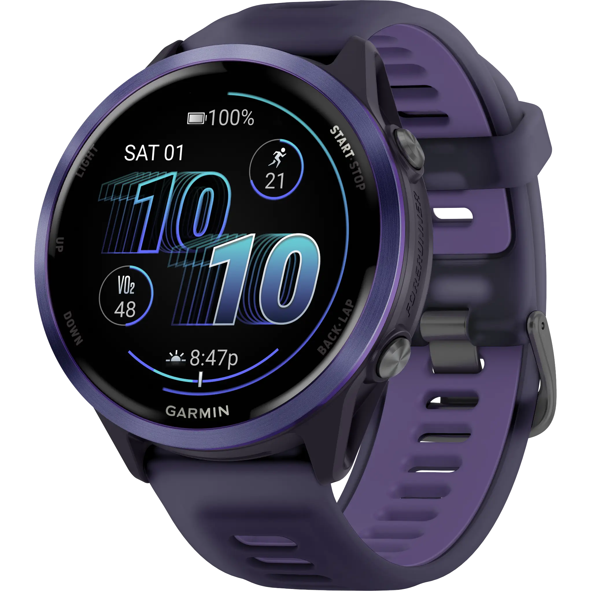 Garmin Forerunner 570 - 47MM - Imperial Purple - One size - Løbeur