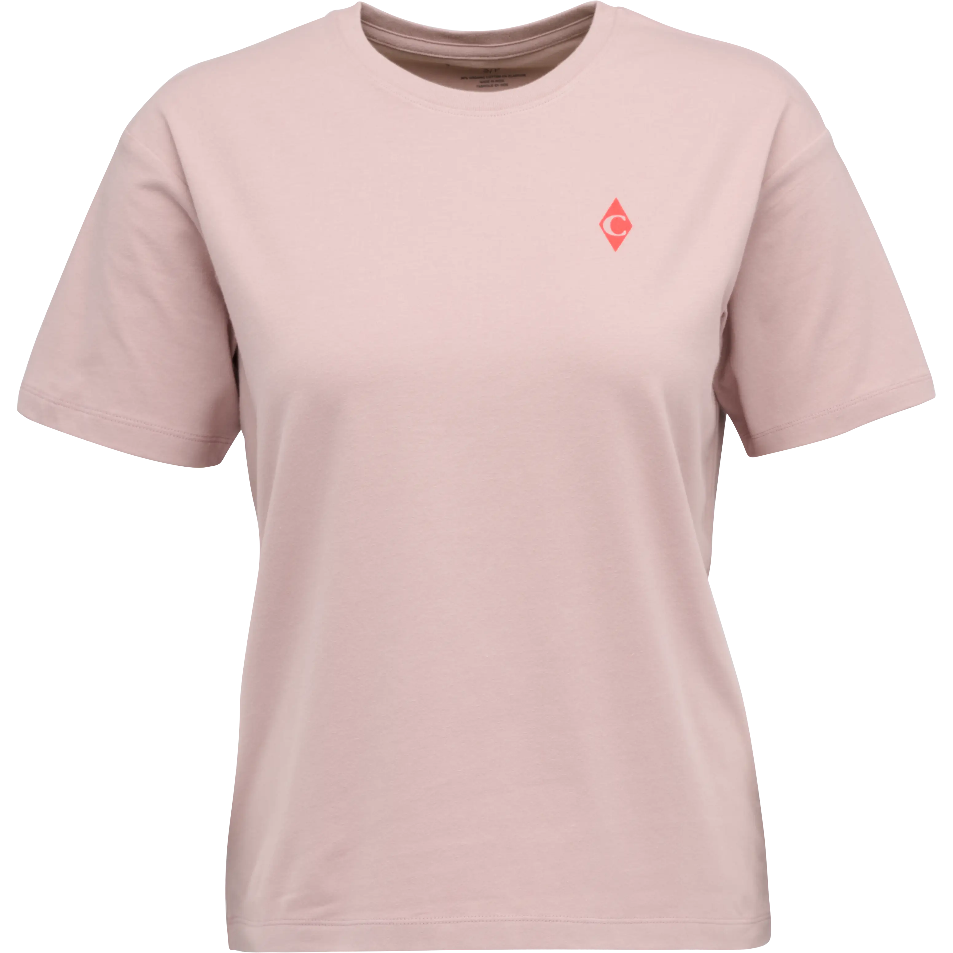 Black Diamond Dragon SS Tee Women - Pale Mauve - M - Kortærmet T-shirts