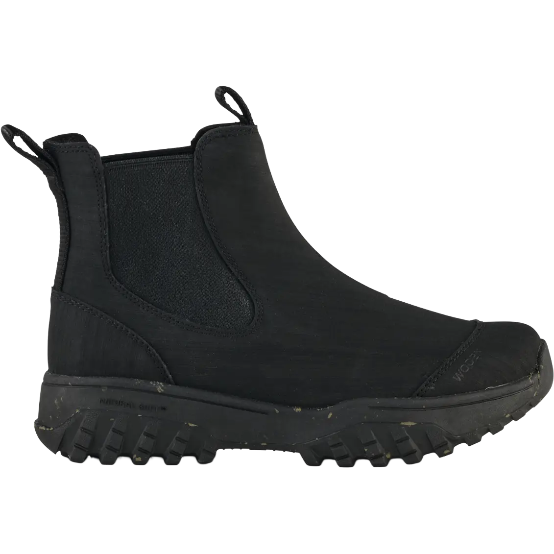 WODEN Magda Rubber Track Boot Women - Black - 38 - Gummistøvler