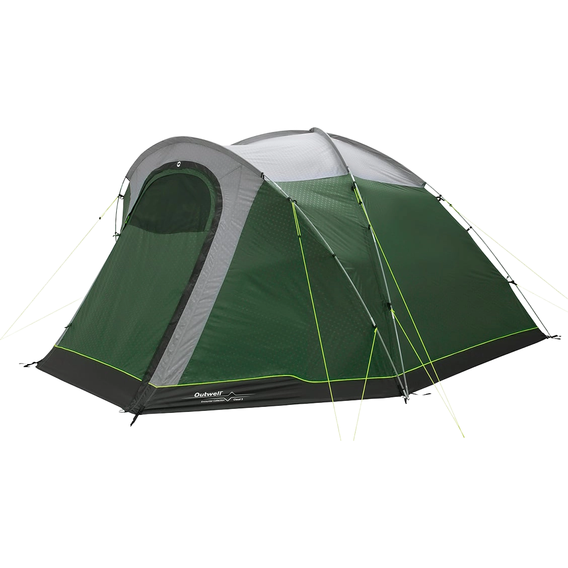 Outwell Cloud 5 telt 5 prs. - Green - One size - 5 personers telte