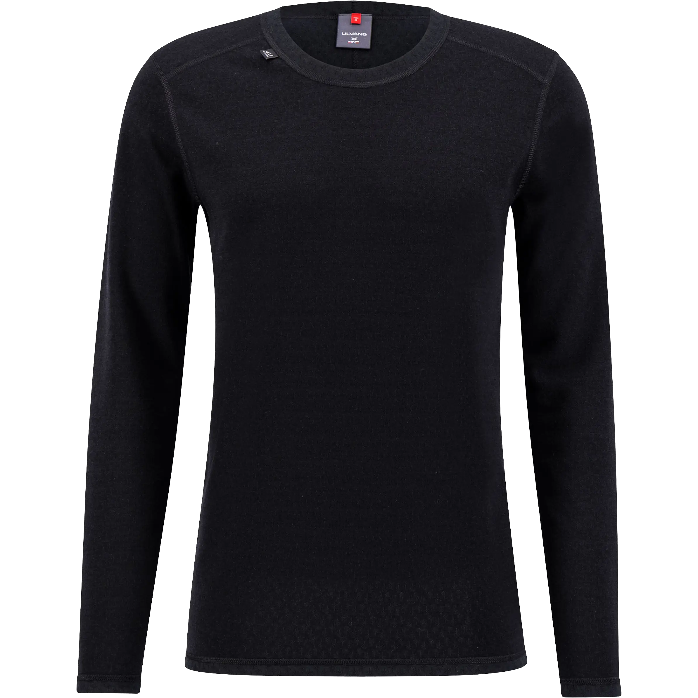 Ulvang Comfort 200 Round Neck Men - Black/Black - XL - Undertrøjer