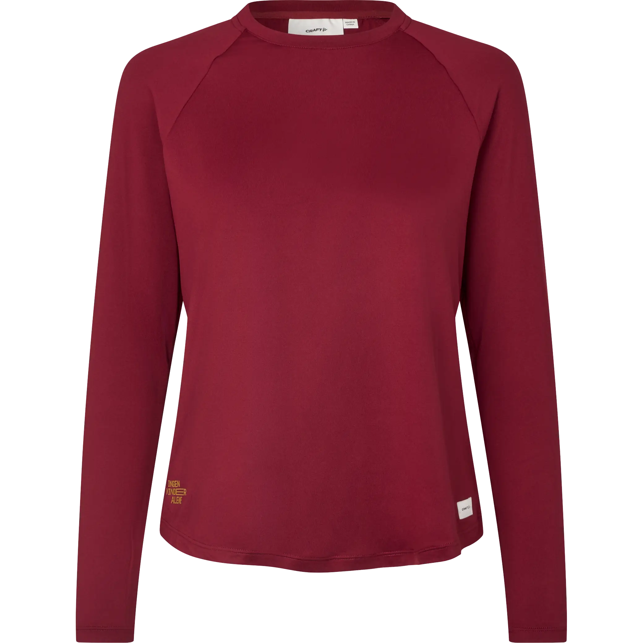 Craft Collective LS Tee Women - Rhubarb - XL - Løbe t-shirt