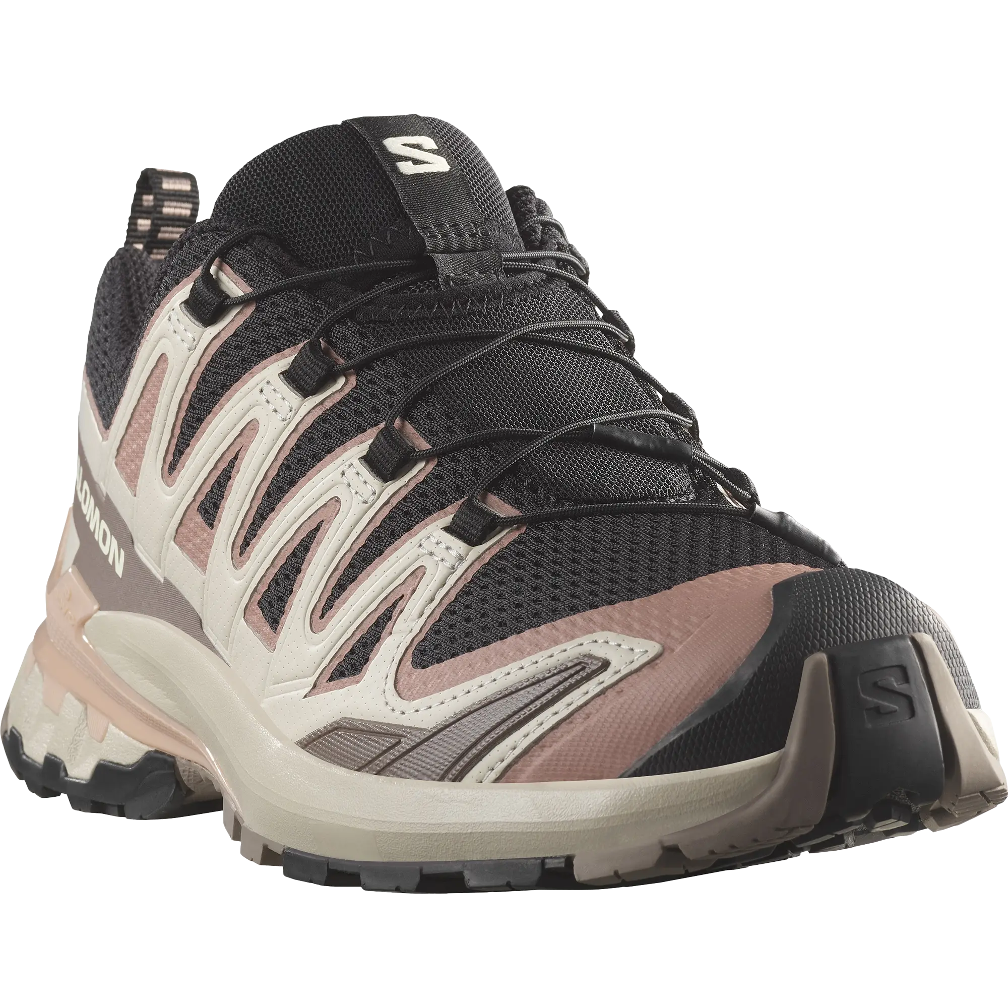 Salomon XA Pro 3D V9 Women damesko - Black/Burlwood/Mahogany Rose - UK8/EU 42 - Sneakers
