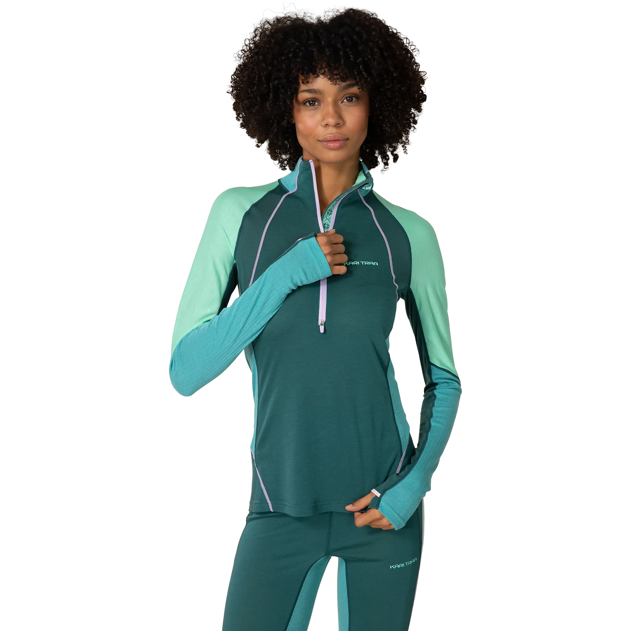 Alma Halfzip LS Shirt Women