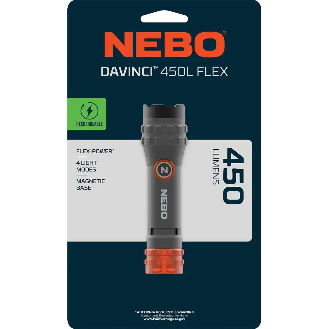 Davinci 450L Flex lommelygte