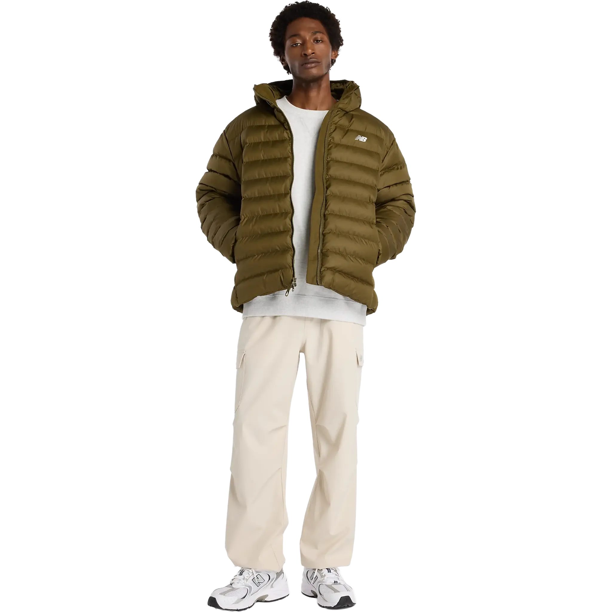 Hooded Puffer Jacket Men