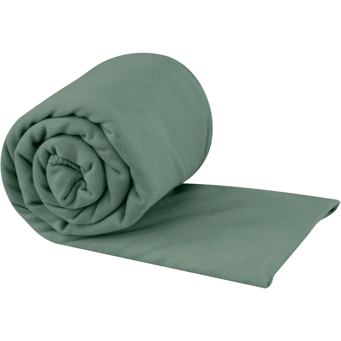 Sea to Summit Pocket Towel Large håndklæde - Sage - One size - Håndklæder