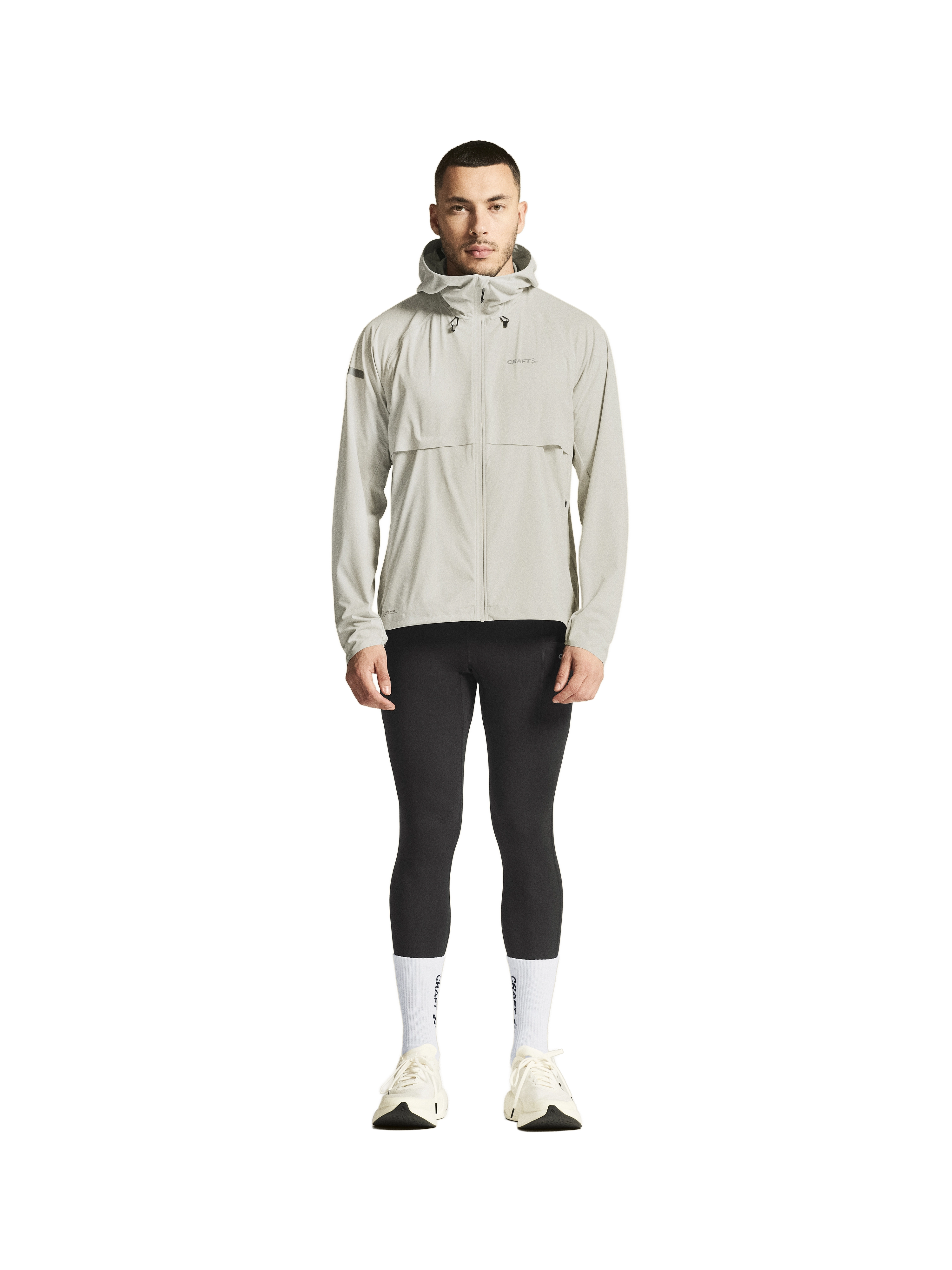 Craft Pro Hydro Jacket 3 Men - Cloud - XXL - Regnjakker