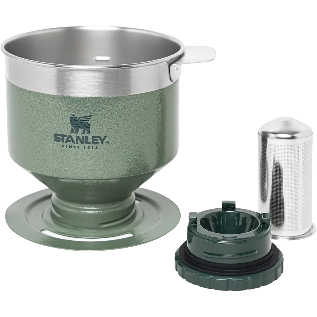 Stanley Perfect-Brew Pour Over Funnel kaffetragt - Hammertone Green - One size - Te- og kaffebryggere