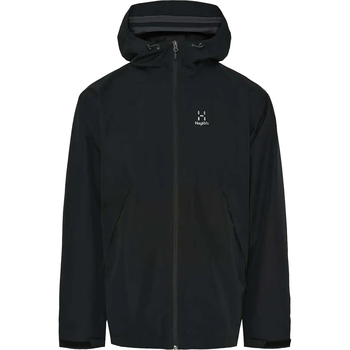 Haglöfs Mila II Jacket Men - True Black - XL - Regnjakker