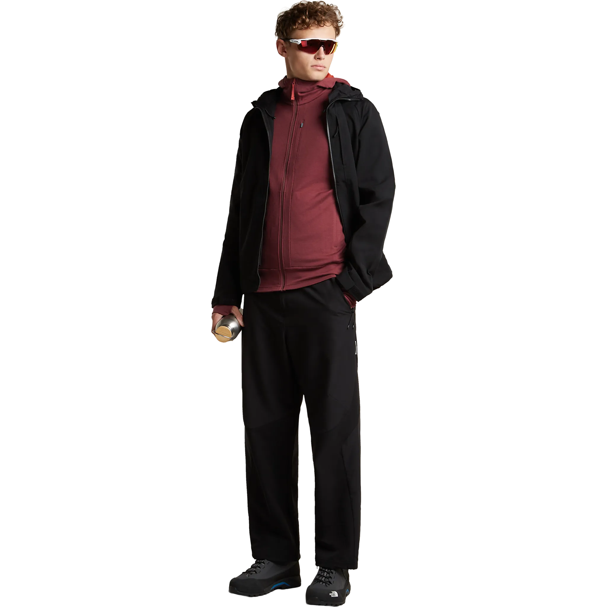 Quantum IV LS Zip Hood Men ulltröja