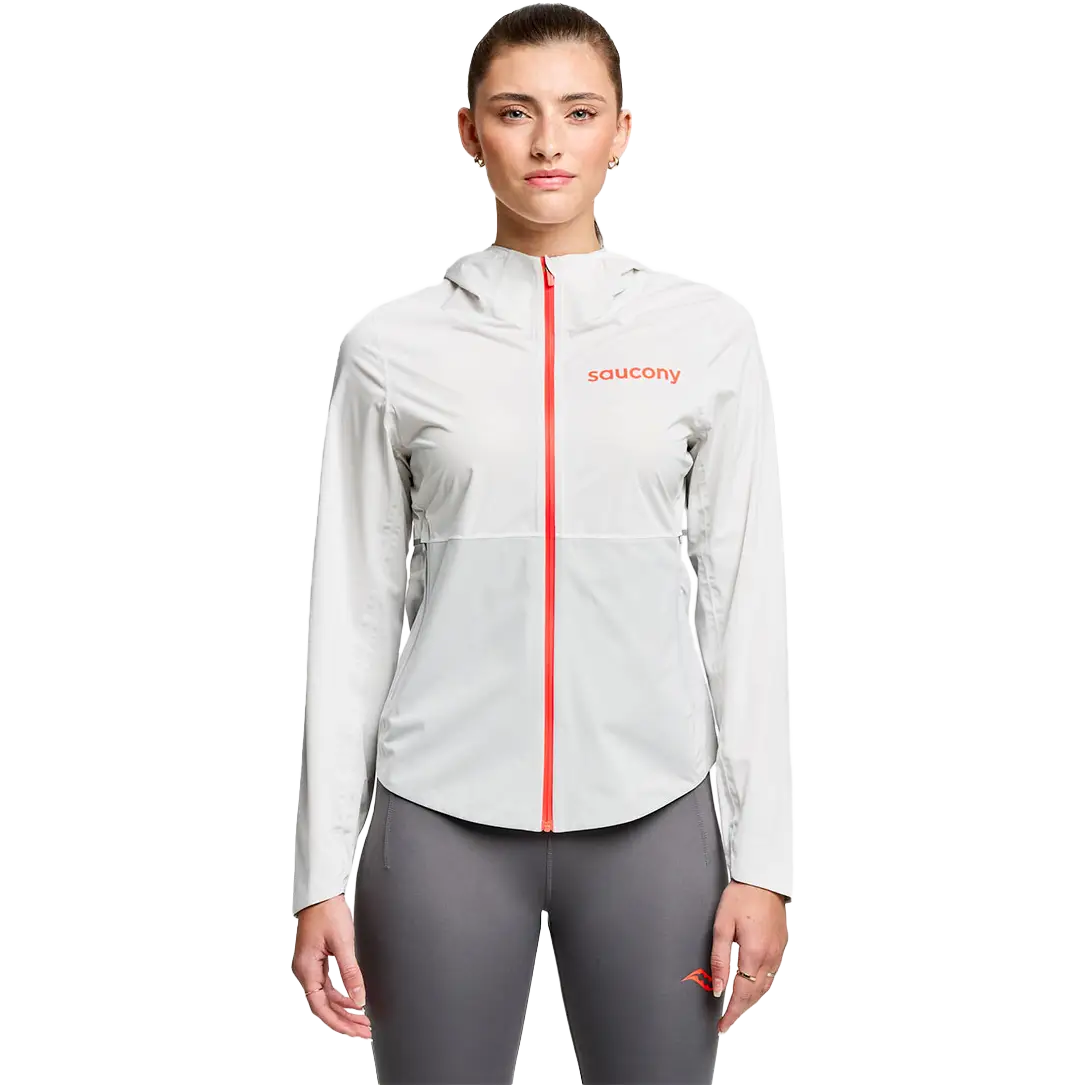Saucony Endorphin Runshield Jacket Women - Cloud - L - Løbejakker