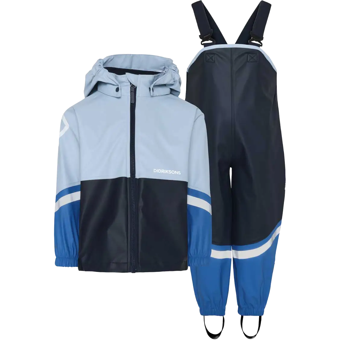 Didriksons Waterman Kids Set 12 regnsæt - Navy - 140 cm - Regnsæt til børn