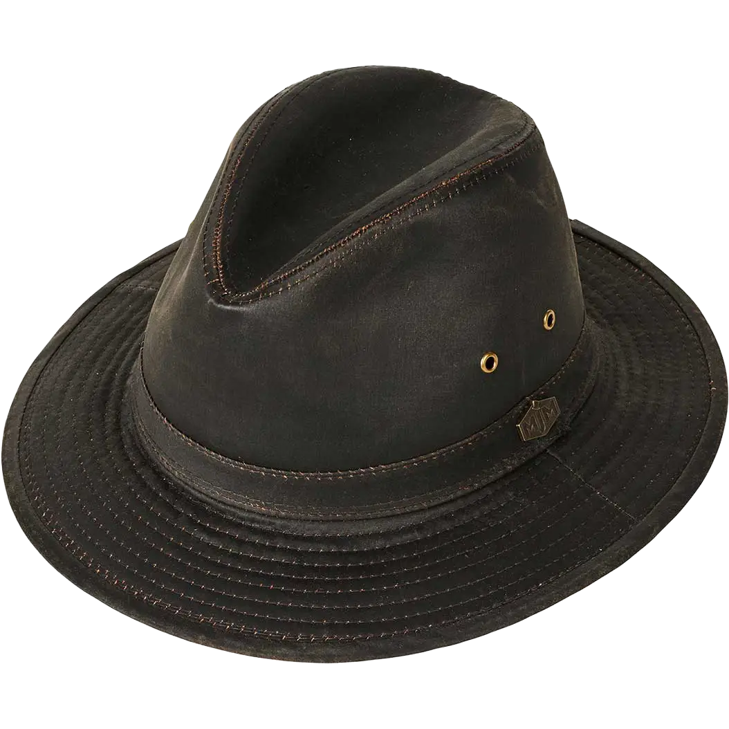 MJM Oakwood 10052 Antique Hat - Brown - L - Accessories