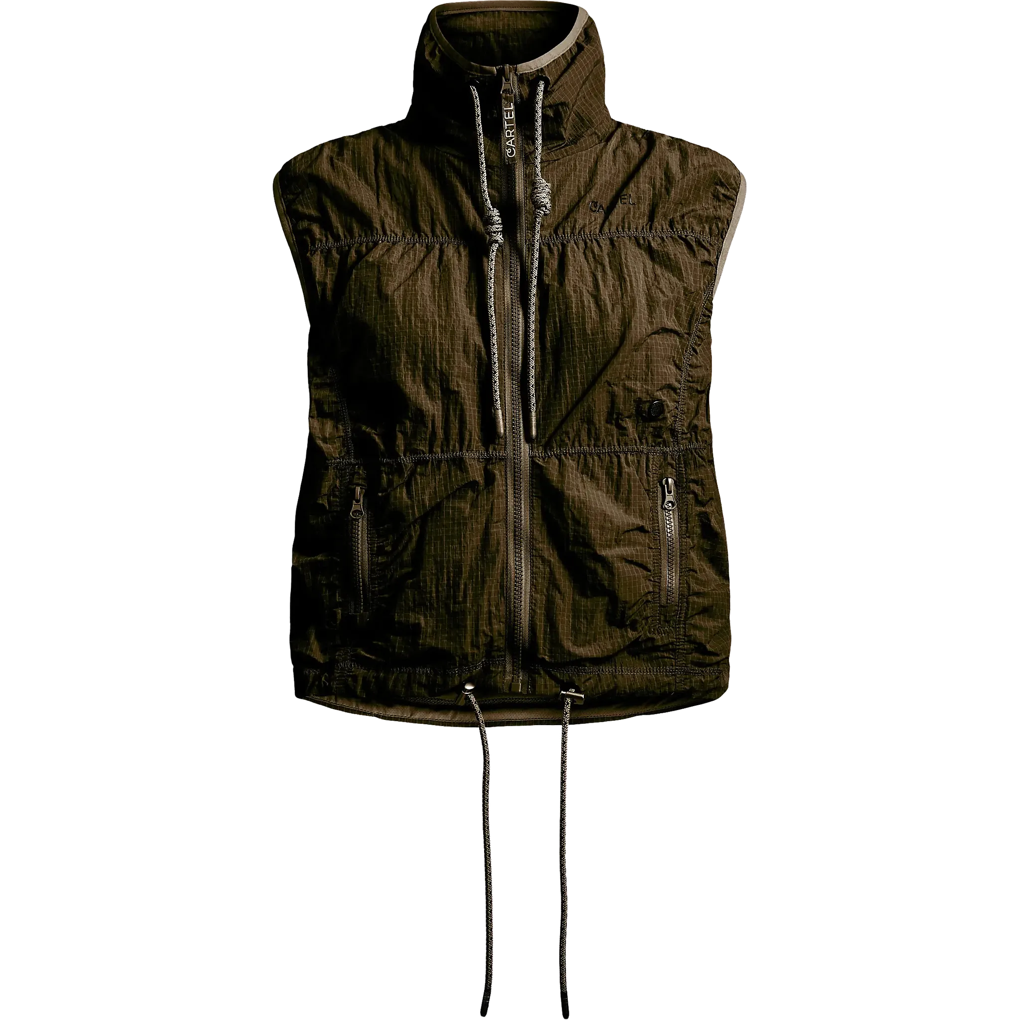 Trail Parachute Zip Vest Women