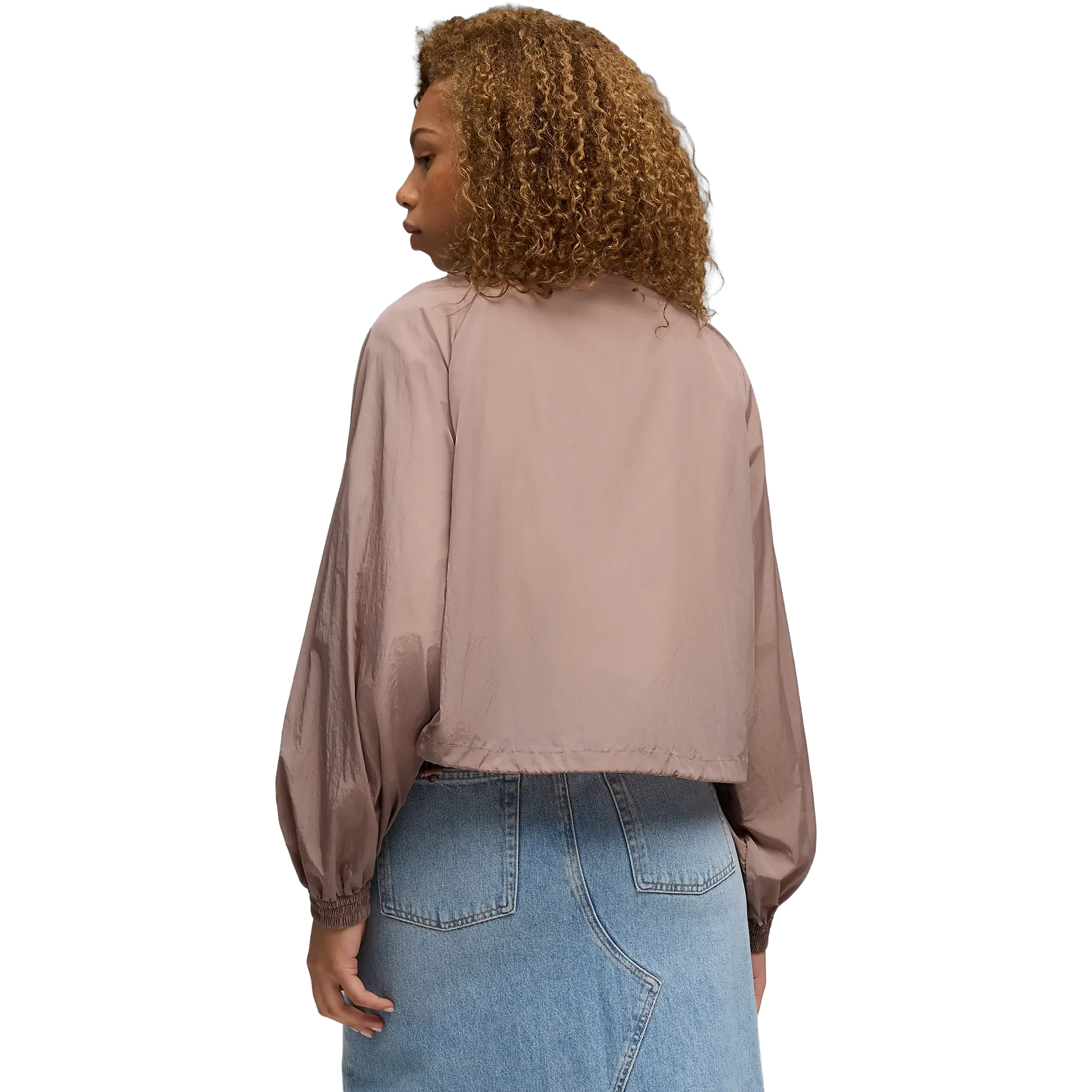 Her Relaxed Full-Zip Woven Jacket Women