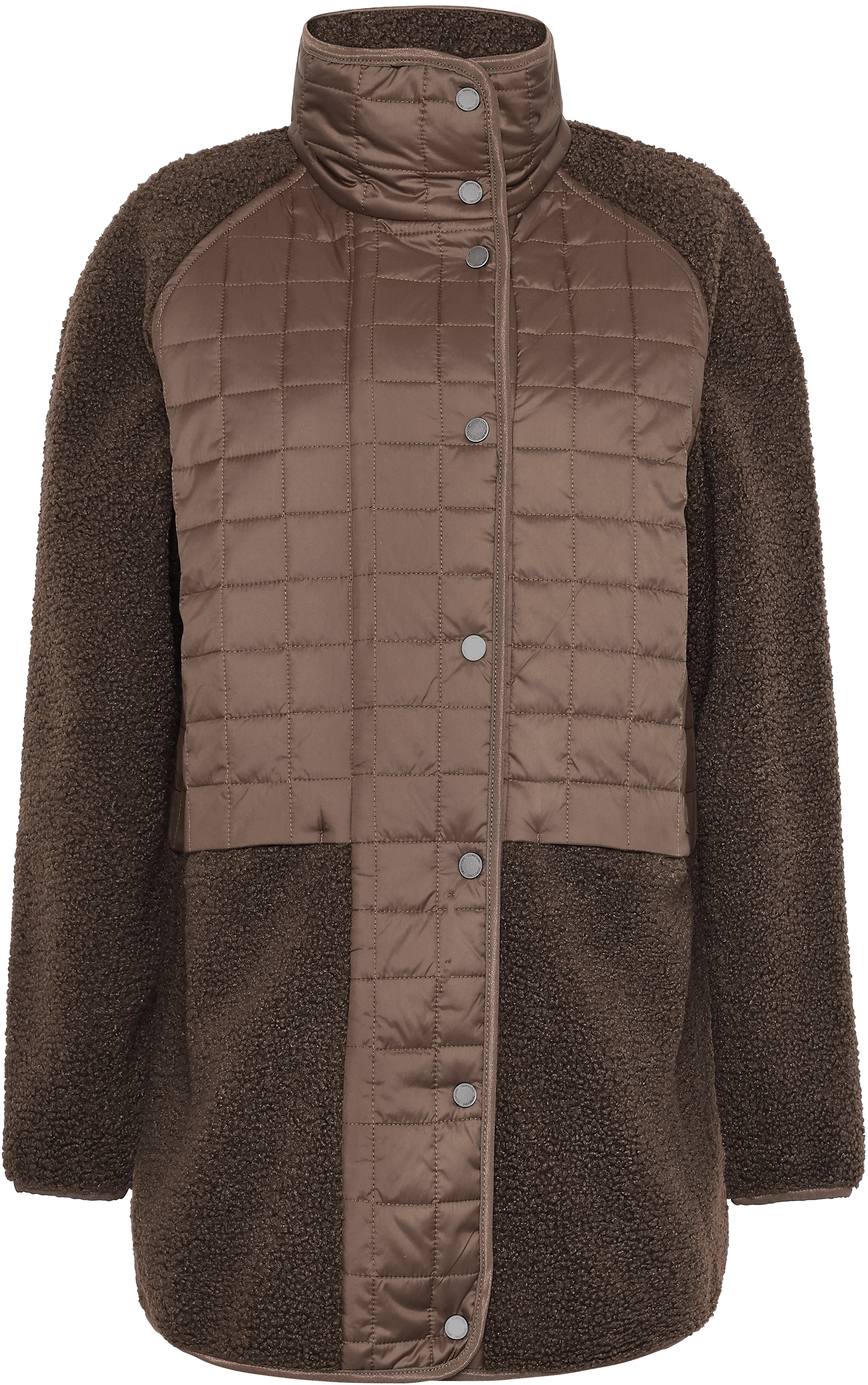 Didriksons Hazel Jacket Women damejakke - Mocha Brown - 40 - Fleecejakker