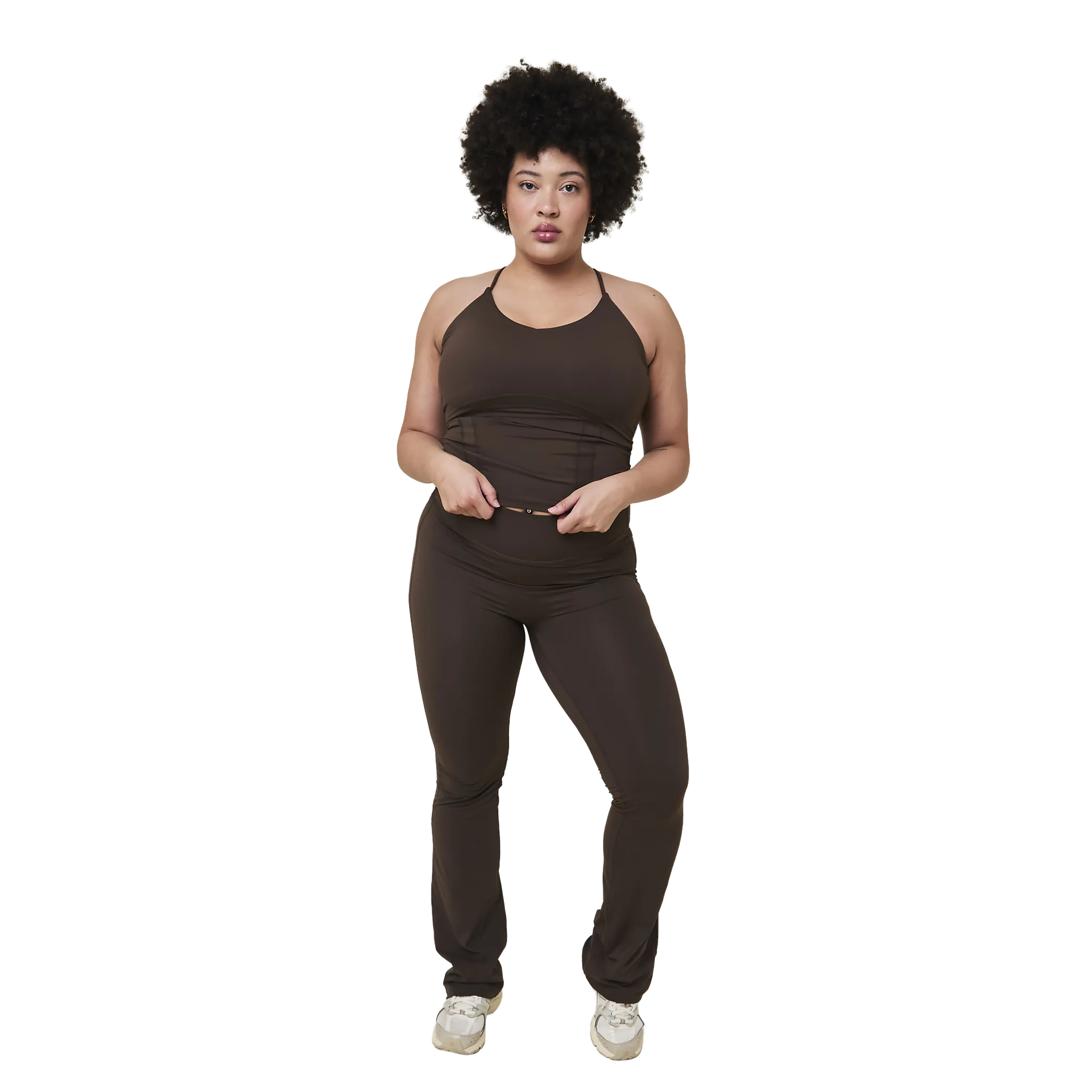 Art High-Waist Flared Leggings