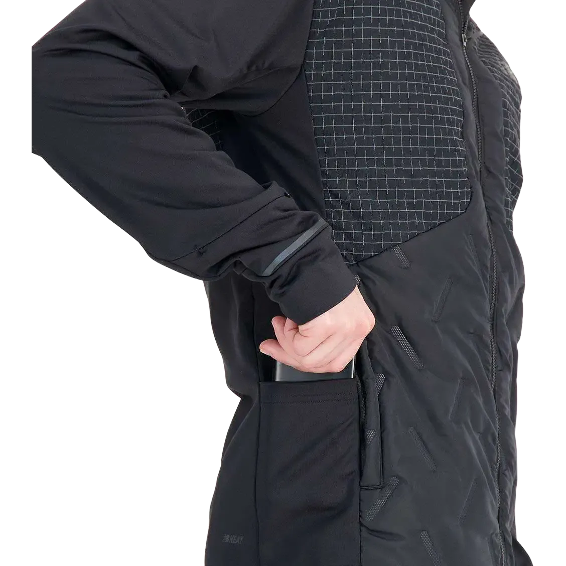 Impact Run Luminous Heat Jacket Men Løbejakke